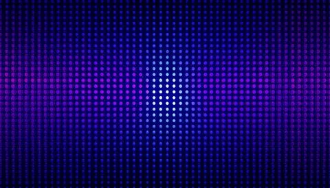Led video wall screen texture background blue and purple color Stock Illustration