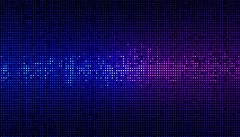 Led video wall screen texture background blue and purple color Stock Illustration