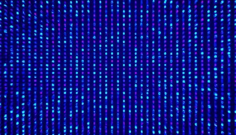 Led video wall screen texture background blue and purple color Stock Illustration