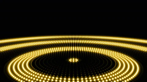 LED Wall 18 1 Circle Fc2 4k Stock-Footage 85570202