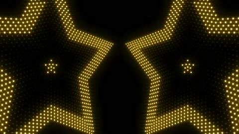 LED Wall 18 1 Star Fb2 4k Video stock 85589655