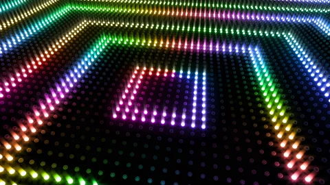 LED Wall 18 2 Box Mc1 4k Vídeos de archivo 86018263