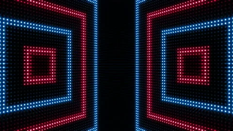 LED Wall 18 2 Box Fb2 4k Video stock 86018347