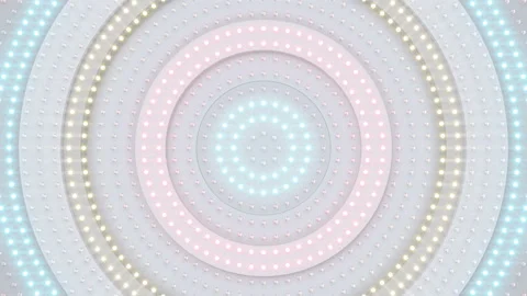 LED Wall 18 3 Circle Fa2 4k Video stock 86828567