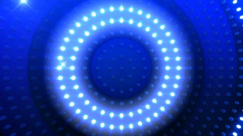LED Wall 18 5 Circle Mb1 4k Stock Footage 88542820
