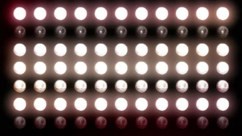 Led Wall Light 17 different transitions 46 seconds 4K video Stock Footage 227716679