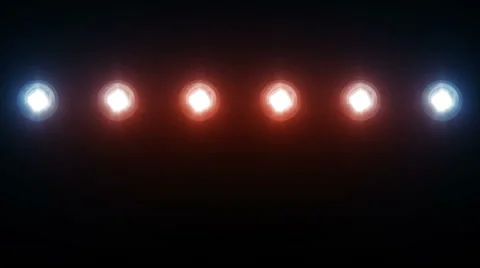 Led Wall Light Close-up Backgrlound Red-Blue Stock Footage 61575705