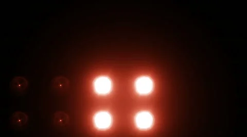 Led Wall Light Close-up Backgrlound Red Stock Footage 61576021