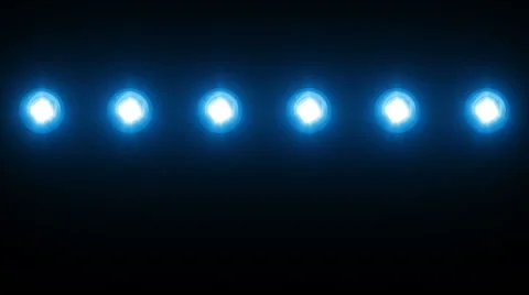 Led Wall Light Close-up Backgrlound Blue Vídeo Stock 61577702