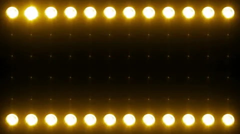 Led Wall Light Close-up Backgrlound 4K Yellow Video stock 61899953