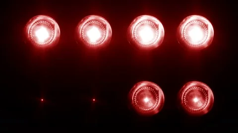 Led Wall Light Close-up Backgrlound 4K RED Stock Footage 62495612