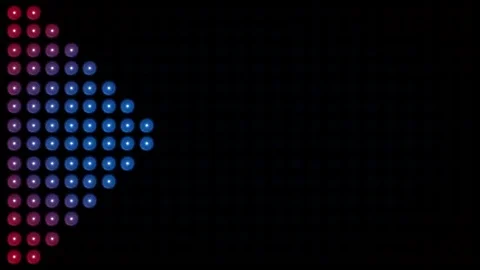 Led Wall Light Close-up Background LOOP ... | Stock Video | Pond5