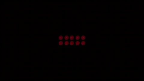 Led Wall Light Close-up Background LOOP 4K Red Stock Footage 71841486