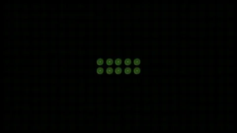 Led Wall Light Close-up Background LOOP 4K green Stock Footage 71841854