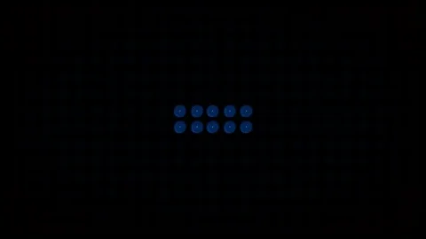 Led Wall Light Close-up Background LOOP 4K Blue-Red Stock Footage 71842201