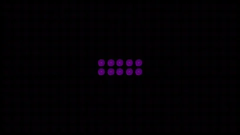 Led Wall Light Close-up Background LOOP 4K purple Stock Footage 71842505