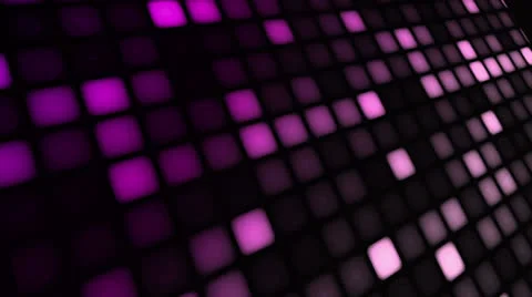 LED Wall Purple Stock Footage 26059616