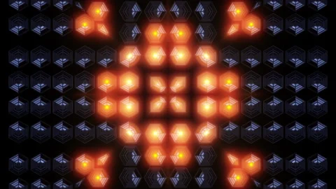 Led Warm Panel Looped Video Видео 154351379