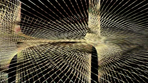 Led Waves 4K 04 Stock Footage 75969803