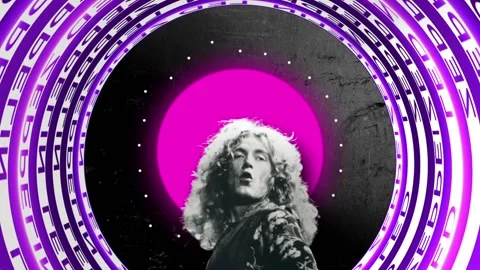 Led zeppelin background footage loop Stock Footage 229525649