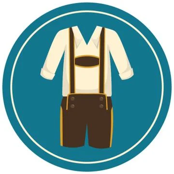 Lederhosen イラスト素材