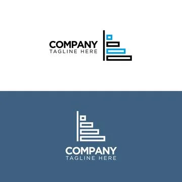 Ledger Bookmark Bar Chart Logo Icon Stock Illustration