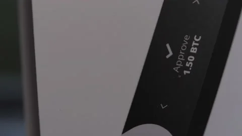 Ledger Nano X - Cryptocurrency Hardware Wallet Stock Footage 153294118