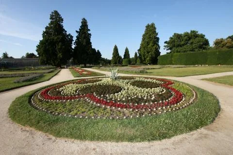 Lednice garden 스톡 사진