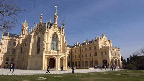 Lednice Valtice Castle Stock Footage 105673137