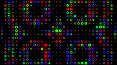 Leds Pattern Colorful Stock-Footage 47294346