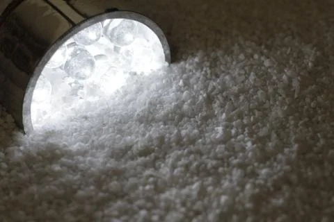 LEDs in the sand Stock Photos