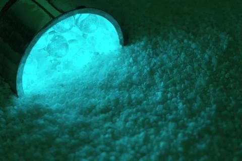 LEDs in the sand Stock Photos