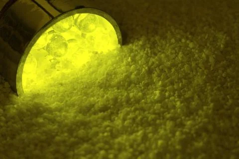 LEDs in the sand Stock Photos