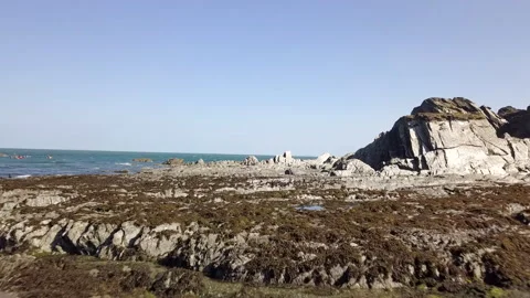 Lee Bay - Ilfracombe - North Devon 5 Stockbeeldmateriaal 205907862