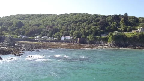 Lee Bay - Ilfracombe - North Devon Stockbeeldmateriaal 205907889