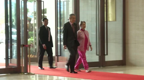Lee Hsien Loong Stock Footage