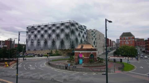 Leeds City Centre Timelapse Stock Footage 140789906