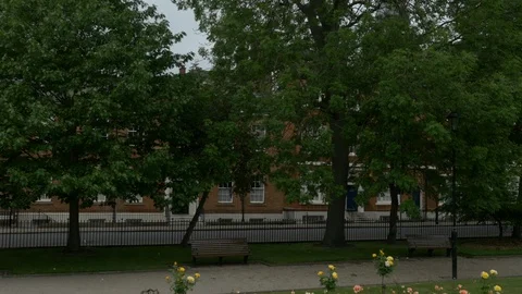 Leeds Guild Hall and Town Centre Stock Footage 101540872