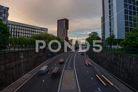 LEEDS, UK -JUNE 2, 2019: Landscape around city of Leeds, United Kingdom Stock Photos