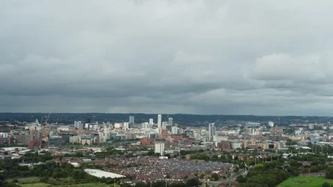 Leeds, UK - Macro - Drone View 库存影片 252131199