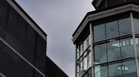 Leeds War Museum Tower Timelapse 2 4K Stock Footage 99729528
