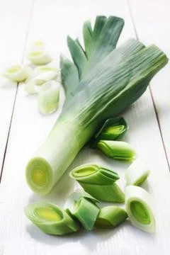 Leek Foto stock
