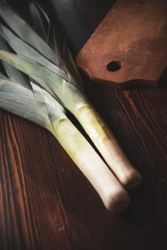 Leek 写真素材