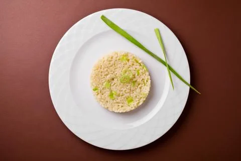 Leek Risotto Stock Photos