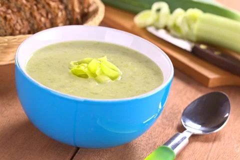 Leek soup Stock Photos
