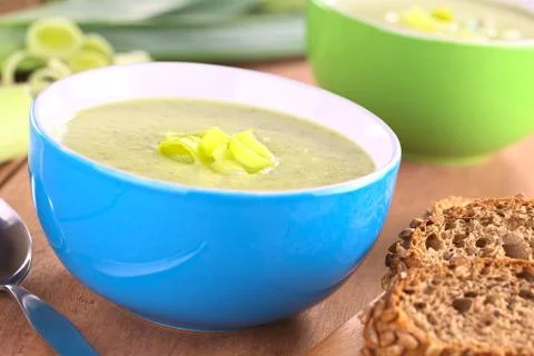 Leek soup Stock Photos