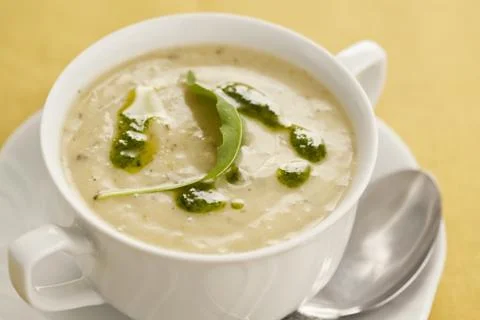 Leek soup Stock Photos