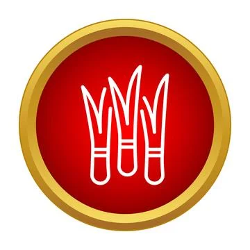 Leek vegetable icon representing fresh organic food Stock Illustration