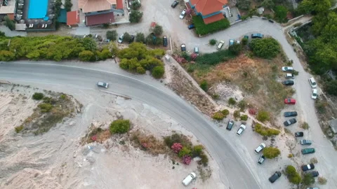 Lefkada from above Stock Footage 137813542