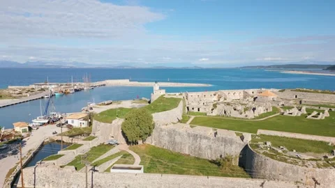 Lefkada Castle, Greece Stock Footage 294783200